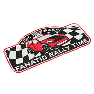 Nalepka FANATIC RALLY TIME