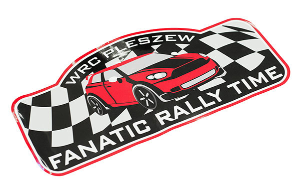 Nalepka FANATIC RALLY TIME